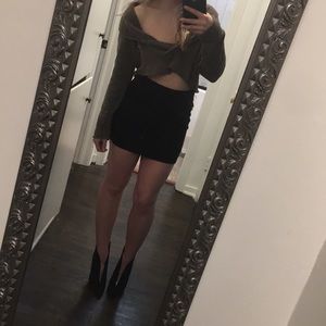 Cropped sweater